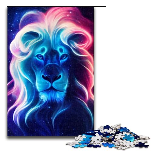 Puzzle für Erwachsene 1000 Teile Himmelslöwe Spielzeug intellektuelles Spiel ganze Familie 75 x 50 cm Puzzle für Erwachsene 1000 Teile Himmelslöwe Spielzeug intellektuelles Spiel ganze Familie 75 x 50 cm von QSYFNBZL