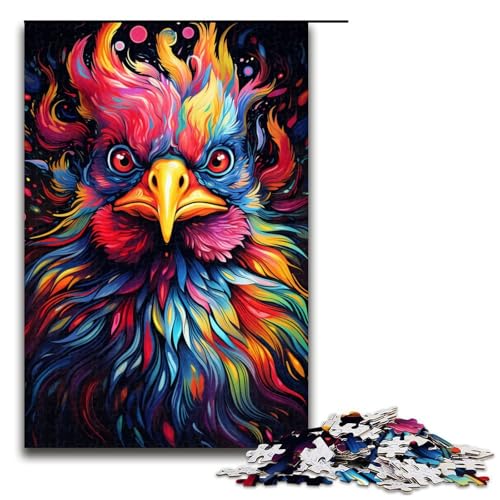 Puzzle für Erwachsene 1000 Teile Huhn Bezauberndes Geburtstagsgeschenk für Teenager ab 14 Jahren 75 x 50 cm Puzzle für Erwachsene 1000 Teile Huhn Bezauberndes Geburtstagsgeschenk für Teenager ab 14 Jahren 75 x 50 cm von QSYFNBZL