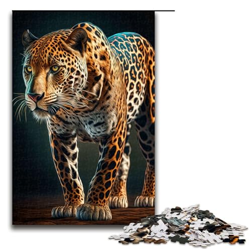 Puzzle für Erwachsene 1000 Teile Jaguar Holzpuzzle Lernspielzeug Familienspiele 75 x 50 cm Puzzle für Erwachsene 1000 Teile Jaguar Holzpuzzle Lernspielzeug Familienspiele 75 x 50 cm von QSYFNBZL