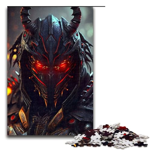 Puzzle für Erwachsene 1000 Teile Japanisches Samurai Puzzle Lernspiele für Zuhause DIY Spielzeug tolles Geschenk für Spiele 75 x 50 cm von QSYFNBZL