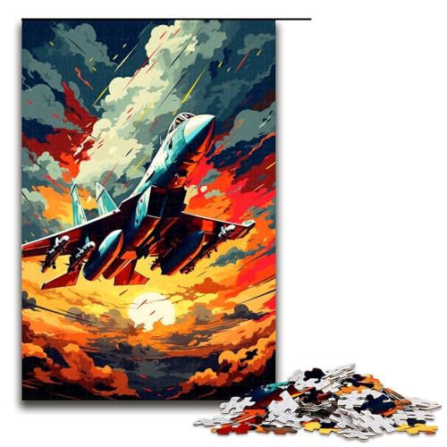 Puzzle für Erwachsene 1000 Teile Kampfflugzeuge sind von Spritzern umgeben viele Farben Puzzle für Erwachsene Holzspiele für die ganze Familie Weihnachts und Geburtstagsgeschenke 75 x 50 cm Puzzle für Erwachsene 1000 Teile Kampfflugzeuge sind von Spritzern umgeben viele Farben Puzzle für Erwachsene Holzspiele für die ganze Familie Weihnachts und Geburtstagsgeschenke 75 x 50 cm von QSYFNBZL