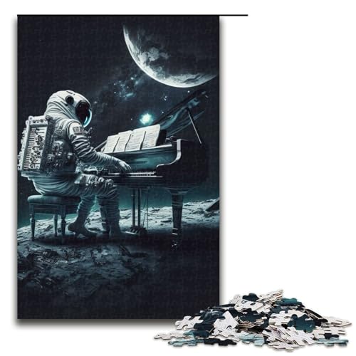 Puzzle für Erwachsene 1000 Teile Klavier im Weltraum Geburtstagsgeschenk für Teenager ab 14 Jahren 75 x 50 cm Puzzle für Erwachsene 1000 Teile Klavier im Weltraum Geburtstagsgeschenk für Teenager ab 14 Jahren 75 x 50 cm von QSYFNBZL