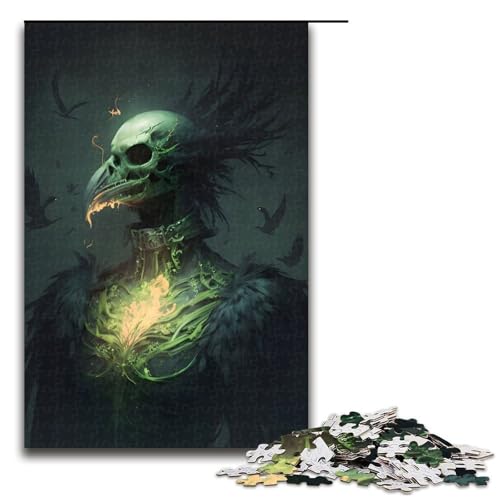 Puzzle für Erwachsene 1000 Teile Knochenvogelspielzeug intellektuelles Spiel ganze Familie 75 x 50 cm Puzzle für Erwachsene 1000 Teile Knochenvogelspielzeug intellektuelles Spiel ganze Familie 75 x 50 cm von QSYFNBZL