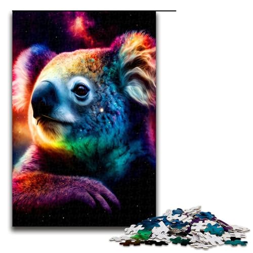 Puzzle für Erwachsene 1000 Teile Koala Puzzle Spielspielzeug lustig 75 x 50 cm von QSYFNBZL