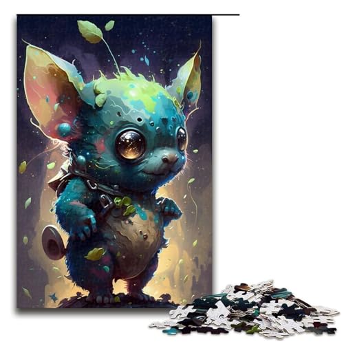 Puzzle für Erwachsene 1000 Teile Koala verzaubertes Universum Puzzle Lernspiele für Zuhause DIY Spielzeug tolles Geschenk für Spiele 75 x 50 cm von QSYFNBZL