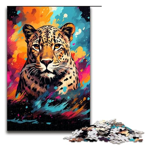 Puzzle für Erwachsene 1000 Teile Leopard im Krater ist umgeben von Spritzern viel Spaß für die ganze Familie tolles Geschenk für Teenager ab 14 Jahren 75 x 50 cm Puzzle für Erwachsene 1000 Teile Leopard im Krater ist umgeben von Spritzern viel Spaß für die ganze Familie tolles Geschenk für Teenager ab 14 Jahren 75 x 50 cm von QSYFNBZL