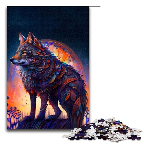 Puzzle für Erwachsene 1000 Teile Lernspiele für Zuhause DIY Spielzeug tolles Geschenk für Spiele 75 x 50 cm von QSYFNBZL