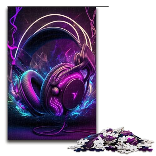 Puzzle für Erwachsene 1000 Teile Live Musik Neon Puzzle für Lernspiele Herausforderungsspielzeug einzigartige Heimdekoration und Geschenke 75 x 50 cm Puzzle für Erwachsene 1000 Teile Live Musik Neon Puzzle für Lernspiele Herausforderungsspielzeug einzigartige Heimdekoration und Geschenke 75 x 50 cm von QSYFNBZL