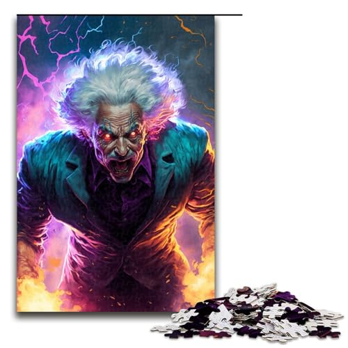 Puzzle für Erwachsene 1000 Teile Mad Doctor Toy Denkspiel ganze Familie 75 x 50 cm Puzzle für Erwachsene 1000 Teile Mad Doctor Toy Denkspiel ganze Familie 75 x 50 cm von QSYFNBZL