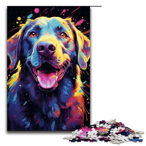 Puzzle für Erwachsene 1000 Teile Malen Farbe Sternenhimmel Hund DIY Puzzle Spielzeug tolle Geschenke zu Weihnachten für Teenager ab 14 Jahren 75 x 50 cm Puzzle für Erwachsene 1000 Teile Malen Farbe Sternenhimmel Hund DIY Puzzle Spielzeug tolle Geschenke zu Weihnachten für Teenager ab 14 Jahren 75 x 50 cm von QSYFNBZL