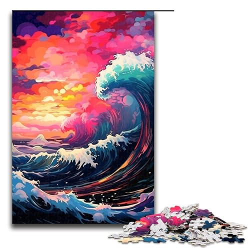 Puzzle für Erwachsene 1000 Teile Meereswelle ist von Spritzern umgeben viele Bunte Puzzles für Erwachsene Holzspiele für die ganze Familie Weihnachts und Geburtstagsgeschenke 1000 Teile Puzzle für Erwachsene 1000 Teile Meereswelle ist von Spritzern umgeben viele Bunte Puzzles für Erwachsene Holzspiele für die ganze Familie Weihnachts und Geburtstagsgeschenke 1000 Teile von QSYFNBZL