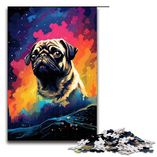 Puzzle für Erwachsene 1000 Teile Mops im Krater ist von Spritzern umgeben viele Farbpuzzles Spiele Spielzeug Geschenk geeignet als Schreibtischdekoration 75 x 50 cm Puzzle für Erwachsene 1000 Teile Mops im Krater ist von Spritzern umgeben viele Farbpuzzles Spiele Spielzeug Geschenk geeignet als Schreibtischdekoration 75 x 50 cm von QSYFNBZL