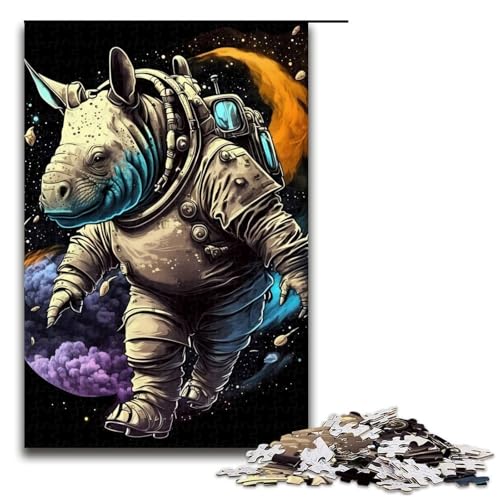 Puzzle für Erwachsene 1000 Teile Nashorn Mythologie Puzzle für Kinder Holzpuzzle dekomprimierendes intellektuelles Lernspielzeug 75 x 50 cm Puzzle für Erwachsene 1000 Teile Nashorn Mythologie Puzzle für Kinder Holzpuzzle dekomprimierendes intellektuelles Lernspielzeug 75 x 50 cm von QSYFNBZL