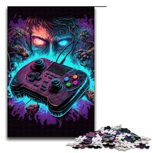 Puzzle für Erwachsene 1000 Teile Neon Spiel Puzzle Lernspiele für Zuhause DIY Spielzeug tolles Geschenk für Spiele 75 x 50 cm Puzzle für Erwachsene 1000 Teile Neon Spiel Puzzle Lernspiele für Zuhause DIY Spielzeug tolles Geschenk für Spiele 75 x 50 cm von QSYFNBZL