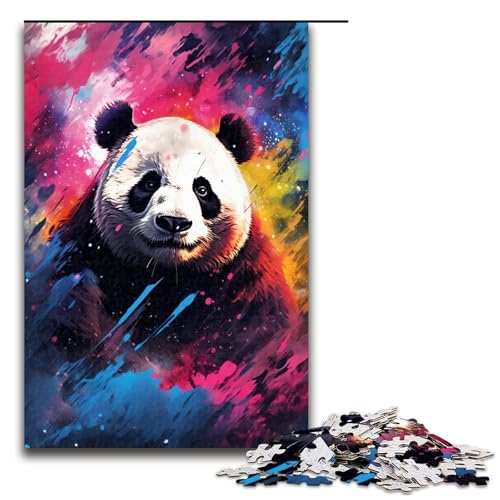 Puzzle für Erwachsene 1000 Teile Panda in der Caldera ist von Spritzern umgeben Jedes Teil ist einzigartig Anspruchsvolles Familienspiel 75 x 50 cm Puzzle für Erwachsene 1000 Teile Panda in der Caldera ist von Spritzern umgeben Jedes Teil ist einzigartig Anspruchsvolles Familienspiel 75 x 50 cm von QSYFNBZL