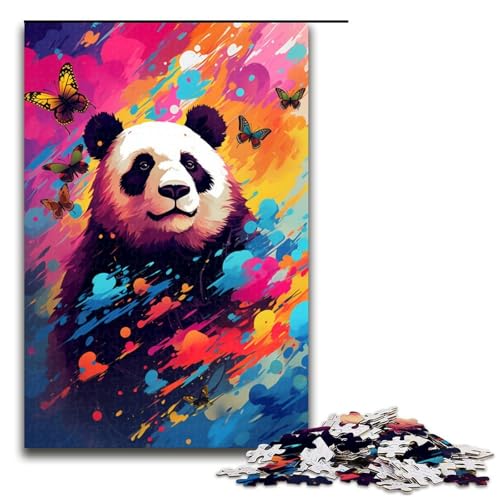 Puzzle für Erwachsene 1000 Teile Panda und Schmetterling von SplattersLots buntes Puzzle Geburtstagsgeschenk für Teenager ab 14 Jahren 75 x 50 cm Puzzle für Erwachsene 1000 Teile Panda und Schmetterling von SplattersLots buntes Puzzle Geburtstagsgeschenk für Teenager ab 14 Jahren 75 x 50 cm von QSYFNBZL