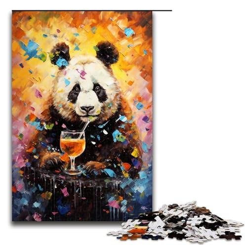 Puzzle für Erwachsene 1000 Teile Panda und Schmetterling von SplattersLots buntes Spielzeug Denkspiel ganze Familie 75 x 50 cm Puzzle für Erwachsene 1000 Teile Panda und Schmetterling von SplattersLots buntes Spielzeug Denkspiel ganze Familie 75 x 50 cm von QSYFNBZL