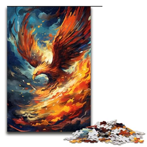 Puzzle für Erwachsene 1000 Teile Phoenix ist von Spritzern umgeben viele Bunte Puzzles Geburtstagsgeschenke für Teenager ab 14 Jahren 75 x 50 cm Puzzle für Erwachsene 1000 Teile Phoenix ist von Spritzern umgeben viele Bunte Puzzles Geburtstagsgeschenke für Teenager ab 14 Jahren 75 x 50 cm von QSYFNBZL