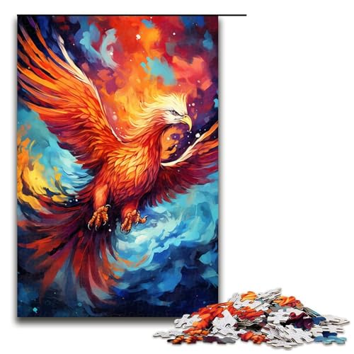 Puzzle für Erwachsene 1000 Teile Phönix ist von Spritzern umgeben viele Bunte Puzzles Spiele Spielzeug Geschenk geeignet als Schreibtischdekoration 75 x 50 cm Puzzle für Erwachsene 1000 Teile Phönix ist von Spritzern umgeben viele Bunte Puzzles Spiele Spielzeug Geschenk geeignet als Schreibtischdekoration 75 x 50 cm von QSYFNBZL
