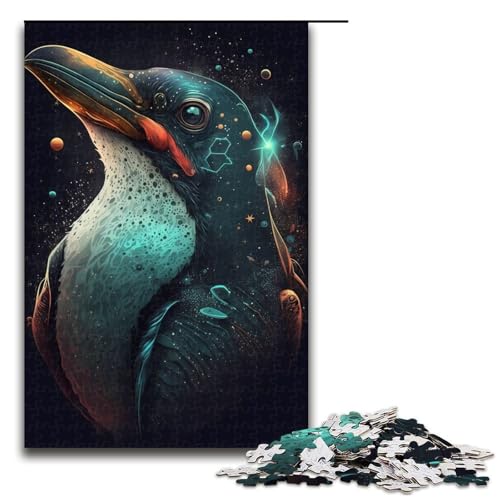 Puzzle für Erwachsene 1000 Teile Pinguin Illusionspuzzle Geburtstagsgeschenk für Teenager ab 14 Jahren 75 x 50 cm Puzzle für Erwachsene 1000 Teile Pinguin Illusionspuzzle Geburtstagsgeschenk für Teenager ab 14 Jahren 75 x 50 cm von QSYFNBZL