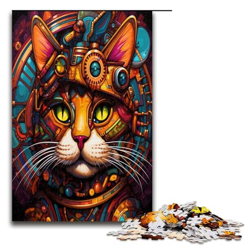 Puzzle für Erwachsene 1000 Teile Psychedelische Katzen Geburtstagsgeschenk Geschenke für und Teenager ab 14 Jahren 1000 Teile Puzzle für Erwachsene 1000 Teile Psychedelische Katzen Geburtstagsgeschenk Geschenke für und Teenager ab 14 Jahren 1000 Teile von QSYFNBZL