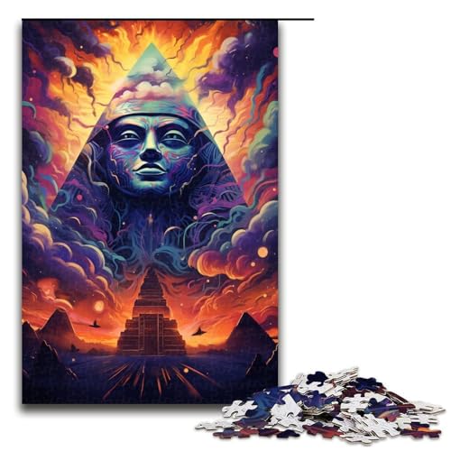 Puzzle für Erwachsene 1000 Teile Pyramiden von Ägypten sind von Spritzern umgeben Viele Farben Das Denkspiel ganze Familie 75 x 50 cm Puzzle für Erwachsene 1000 Teile Pyramiden von Ägypten sind von Spritzern umgeben Viele Farben Das Denkspiel ganze Familie 75 x 50 cm von QSYFNBZL