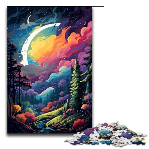 Puzzle für Erwachsene 1000 Teile Regenbogenwald von SplattersLots Dickes buntes Puzzle für Lernspiele Herausforderungsspielzeug einzigartige Heimdekoration und Geschenke 75 x 50 cm Puzzle für Erwachsene 1000 Teile Regenbogenwald von SplattersLots Dickes buntes Puzzle für Lernspiele Herausforderungsspielzeug einzigartige Heimdekoration und Geschenke 75 x 50 cm von QSYFNBZL