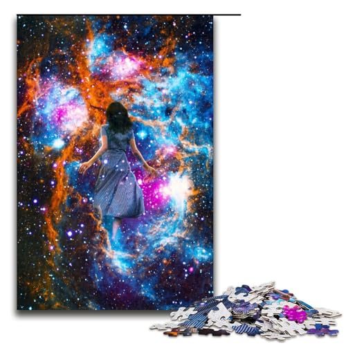Puzzle für Erwachsene 1000 Teile Reise durch den Weltraum Puzzle Spiele Spielzeug Geschenk geeignet als Schreibtischdekoration 75 x 50 cm Puzzle für Erwachsene 1000 Teile Reise durch den Weltraum Puzzle Spiele Spielzeug Geschenk geeignet als Schreibtischdekoration 75 x 50 cm von QSYFNBZL