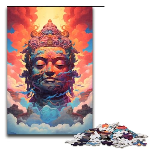 Puzzle für Erwachsene 1000 Teile Roboter Buddha von SplattersLots Dicke Bunte Puzzles Spielspielzeug lustig 75 x 50 cm Puzzle für Erwachsene 1000 Teile Roboter Buddha von SplattersLots Dicke Bunte Puzzles Spielspielzeug lustig 75 x 50 cm von QSYFNBZL