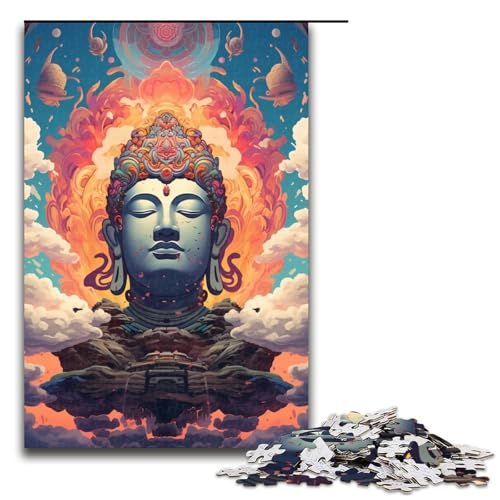 Puzzle für Erwachsene 1000 Teile Roboter Buddha von SplattersLots Dickes buntes Puzzle Geburtstagsgeschenk für Teenager ab 14 Jahren 75 x 50 cm Puzzle für Erwachsene 1000 Teile Roboter Buddha von SplattersLots Dickes buntes Puzzle Geburtstagsgeschenk für Teenager ab 14 Jahren 75 x 50 cm von QSYFNBZL