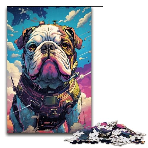 Puzzle für Erwachsene 1000 Teile Roboter Bulldoggen von SplattersLots Dickes buntes Puzzle Lernspiele für Zuhause DIY Spielzeug tolles Geschenk für Spiele 75 x 50 cm Puzzle für Erwachsene 1000 Teile Roboter Bulldoggen von SplattersLots Dickes buntes Puzzle Lernspiele für Zuhause DIY Spielzeug tolles Geschenk für Spiele 75 x 50 cm von QSYFNBZL