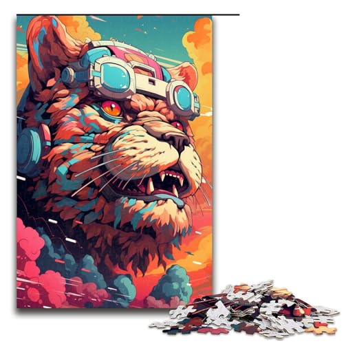 Puzzle für Erwachsene 1000 Teile Roboter Chow Chow von SplattersLots Dickes buntes Spielzeug Denkspiel ganze Familie 75 x 50 cm Puzzle für Erwachsene 1000 Teile Roboter Chow Chow von SplattersLots Dickes buntes Spielzeug Denkspiel ganze Familie 75 x 50 cm von QSYFNBZL