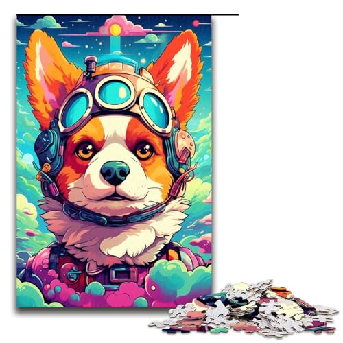 Puzzle für Erwachsene 1000 Teile Roboter Corgi von SplattersLots Dickes farbiges Wolken Puzzle Geburtstagsgeschenk für Teenager ab 14 Jahren 75 x 50 cm Puzzle für Erwachsene 1000 Teile Roboter Corgi von SplattersLots Dickes farbiges Wolken Puzzle Geburtstagsgeschenk für Teenager ab 14 Jahren 75 x 50 cm von QSYFNBZL