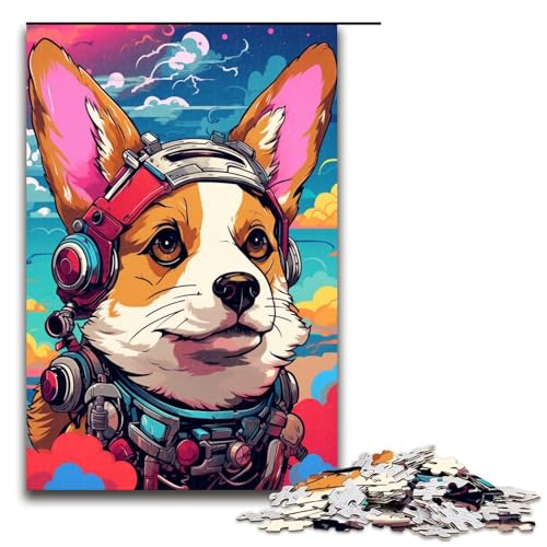 Puzzle für Erwachsene 1000 Teile Roboter Corgi von SplattersLots Dickes farbiges Wolken Puzzle für Lernspiele Herausforderungsspielzeug einzigartige Heimdekoration und Geschenke 75 x 50 cm Puzzle für Erwachsene 1000 Teile Roboter Corgi von SplattersLots Dickes farbiges Wolken Puzzle für Lernspiele Herausforderungsspielzeug einzigartige Heimdekoration und Geschenke 75 x 50 cm von QSYFNBZL