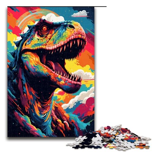 Puzzle für Erwachsene 1000 Teile Roboter Dinosaurier von SplattersLots Dicke farbige Puzzles Spielspielzeug lustig 75 x 50 cm Puzzle für Erwachsene 1000 Teile Roboter Dinosaurier von SplattersLots Dicke farbige Puzzles Spielspielzeug lustig 75 x 50 cm von QSYFNBZL