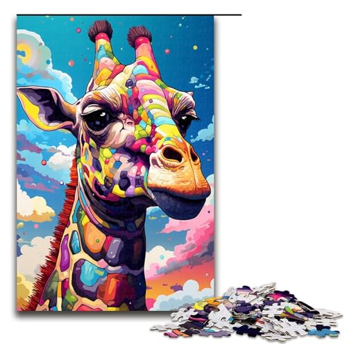 Puzzle für Erwachsene 1000 Teile Roboter Giraffe von SplattersLots Dicke Bunte Puzzles Spielspielzeug lustig 75 x 50 cm Puzzle für Erwachsene 1000 Teile Roboter Giraffe von SplattersLots Dicke Bunte Puzzles Spielspielzeug lustig 75 x 50 cm von QSYFNBZL