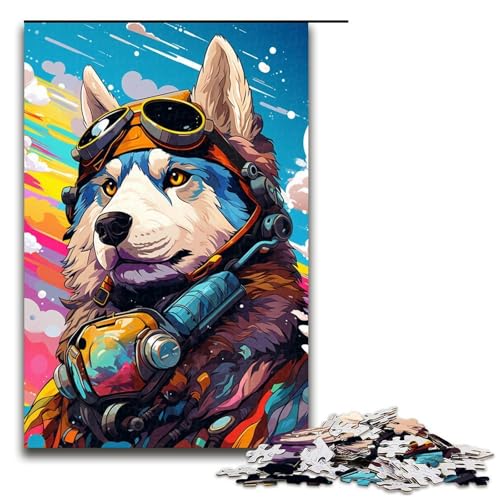 Puzzle für Erwachsene 1000 Teile Roboter Husky von SplattersLots Dickes farbiges Wolken Holzpuzzle Lernspielzeug Familienspiele 75 x 50 cm Puzzle für Erwachsene 1000 Teile Roboter Husky von SplattersLots Dickes farbiges Wolken Holzpuzzle Lernspielzeug Familienspiele 75 x 50 cm von QSYFNBZL