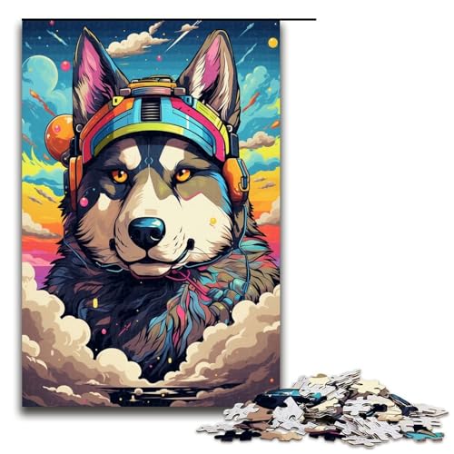 Puzzle für Erwachsene 1000 Teile Roboter Husky von SplattersLots Dickes farbiges Wolkenpuzzle für Erwachsene Holzspiele für die ganze Familie Weihnachts und Geburtstagsgeschenke 75 x 50 cm Puzzle für Erwachsene 1000 Teile Roboter Husky von SplattersLots Dickes farbiges Wolkenpuzzle für Erwachsene Holzspiele für die ganze Familie Weihnachts und Geburtstagsgeschenke 75 x 50 cm von QSYFNBZL