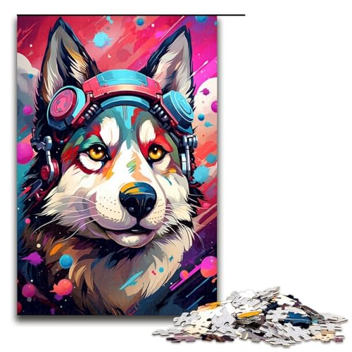 Puzzle für Erwachsene 1000 Teile Roboter Husky von SplattersLots Dickes farbiges Wolkenpuzzle für Erwachsene Holzspiele für die ganze Familie Weihnachts und Geburtstagsgeschenke 75 x 50 cm Puzzle für Erwachsene 1000 Teile Roboter Husky von SplattersLots Dickes farbiges Wolkenpuzzle für Erwachsene Holzspiele für die ganze Familie Weihnachts und Geburtstagsgeschenke 75 x 50 cm von QSYFNBZL
