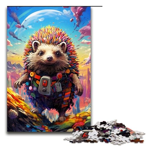 Puzzle für Erwachsene 1000 Teile Roboter Igel von SplattersLots Dickes buntes Puzzle Geburtstagsgeschenk für Teenager ab 14 Jahren 75 x 50 cm Puzzle für Erwachsene 1000 Teile Roboter Igel von SplattersLots Dickes buntes Puzzle Geburtstagsgeschenk für Teenager ab 14 Jahren 75 x 50 cm von QSYFNBZL