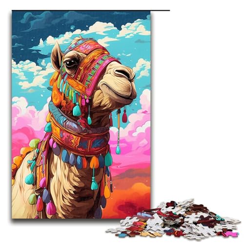 Puzzle für Erwachsene 1000 Teile Roboter Kamel von SplattersLots Dickes farbiges Wolkenpuzzle für Erwachsene Holzspiele für die ganze Familie Weihnachts und Geburtstagsgeschenke 75 x 50 cm Puzzle für Erwachsene 1000 Teile Roboter Kamel von SplattersLots Dickes farbiges Wolkenpuzzle für Erwachsene Holzspiele für die ganze Familie Weihnachts und Geburtstagsgeschenke 75 x 50 cm von QSYFNBZL