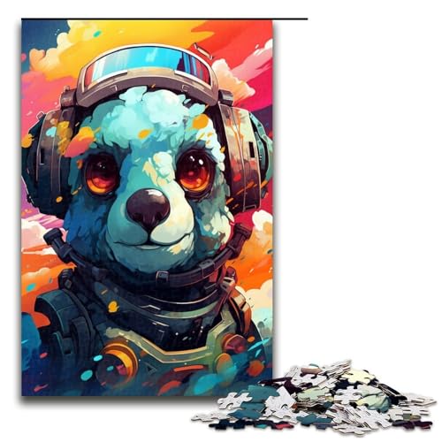 Puzzle für Erwachsene 1000 Teile Roboter Koala von SplattersLots Dickes farbiges Wolken Puzzle Lernspiele für Zuhause DIY Spielzeug tolles Geschenk für Spiele 75 x 50 cm von QSYFNBZL