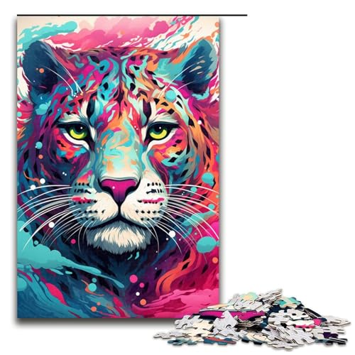 Puzzle für Erwachsene 1000 Teile Roboter Leopard von SplattersLots Dicke Bunte Puzzle Spielzeuge zur Heimdekoration als Geschenk für die ganze Familie 75 x 50 cm Puzzle für Erwachsene 1000 Teile Roboter Leopard von SplattersLots Dicke Bunte Puzzle Spielzeuge zur Heimdekoration als Geschenk für die ganze Familie 75 x 50 cm von QSYFNBZL