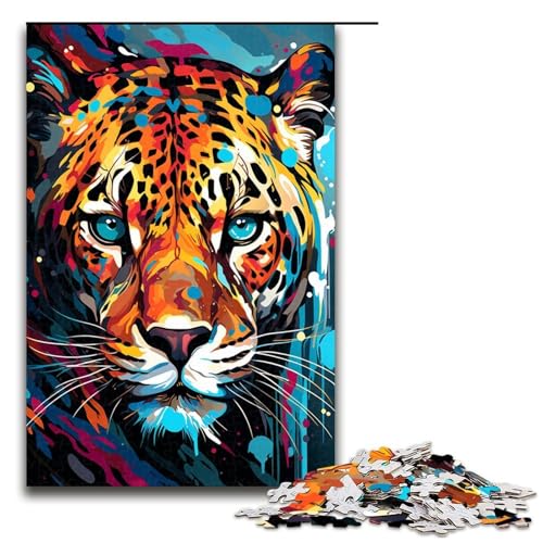 Puzzle für Erwachsene 1000 Teile Roboter Leopard von SplattersLots Dickes buntes Spielzeug Denkspiel ganze Familie 75 x 50 cm Puzzle für Erwachsene 1000 Teile Roboter Leopard von SplattersLots Dickes buntes Spielzeug Denkspiel ganze Familie 75 x 50 cm von QSYFNBZL