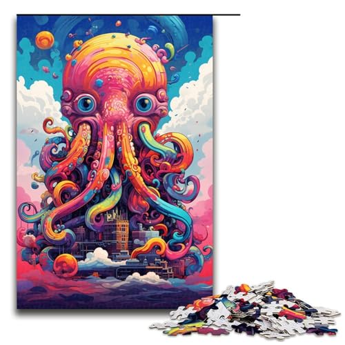 Puzzle für Erwachsene 1000 Teile Roboter Oktopus von SplattersLots Dicke Bunte Puzzle Spielzeuge zur Heimdekoration tolles Geschenk für die ganze Familie 75 x 50 cm Puzzle für Erwachsene 1000 Teile Roboter Oktopus von SplattersLots Dicke Bunte Puzzle Spielzeuge zur Heimdekoration tolles Geschenk für die ganze Familie 75 x 50 cm von QSYFNBZL