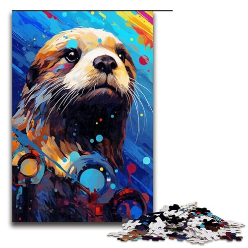 Puzzle für Erwachsene 1000 Teile Roboter Otter von SplattersLots Dickes farbiges Wolkenspielzeug intellektuelles Spiel ganze Familie 75 x 50 cm Puzzle für Erwachsene 1000 Teile Roboter Otter von SplattersLots Dickes farbiges Wolkenspielzeug intellektuelles Spiel ganze Familie 75 x 50 cm von QSYFNBZL