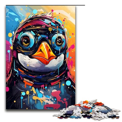 Puzzle für Erwachsene 1000 Teile Roboter Pinguin von SplattersLots Dickes buntes Puzzle Geburtstagsgeschenk für Teenager ab 14 Jahren 75 x 50 cm Puzzle für Erwachsene 1000 Teile Roboter Pinguin von SplattersLots Dickes buntes Puzzle Geburtstagsgeschenk für Teenager ab 14 Jahren 75 x 50 cm von QSYFNBZL