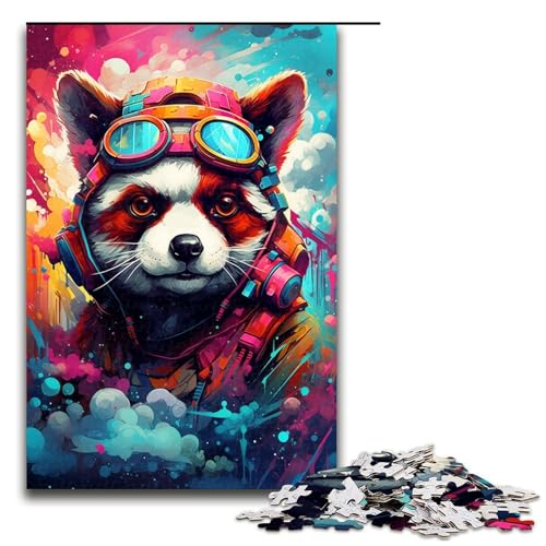 Puzzle für Erwachsene 1000 Teile Roboter Roter Panda von SplattersLots Dickes farbiges Puzzle für Erwachsene Holzspiele für die ganze Familie Weihnachts und Geburtstagsgeschenke 1000 Teile Puzzle für Erwachsene 1000 Teile Roboter Roter Panda von SplattersLots Dickes farbiges Puzzle für Erwachsene Holzspiele für die ganze Familie Weihnachts und Geburtstagsgeschenke 1000 Teile von QSYFNBZL