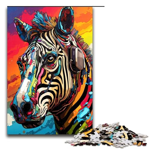 Puzzle für Erwachsene 1000 Teile Roboter Zebra von SplattersLots Dickes farbiges Wolkenpuzzle für Erwachsene Holzspiele für die ganze Familie Weihnachts und Geburtstagsgeschenke 1000 Teile Puzzle für Erwachsene 1000 Teile Roboter Zebra von SplattersLots Dickes farbiges Wolkenpuzzle für Erwachsene Holzspiele für die ganze Familie Weihnachts und Geburtstagsgeschenke 1000 Teile von QSYFNBZL