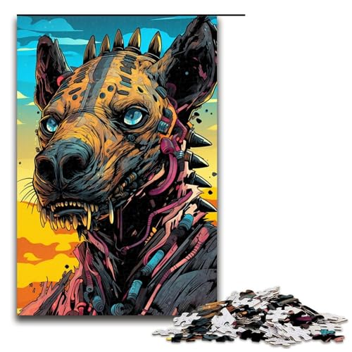 Puzzle für Erwachsene 1000 Teile Roboter afrikanische Hyäne von SplattersLots Dickes farbenfrohes Spielzeug intellektuelles Spiel ganze Familie 75 x 50 cm Puzzle für Erwachsene 1000 Teile Roboter afrikanische Hyäne von SplattersLots Dickes farbenfrohes Spielzeug intellektuelles Spiel ganze Familie 75 x 50 cm von QSYFNBZL